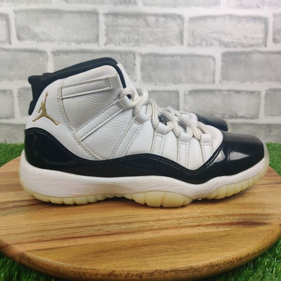 Nike Air Jordan Retro XI 11 GS Gratitude DMP White/Black 378038